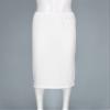 Alvivi Women's Elastic Waist Half Slip Underskirt Short Mini Skirt Slit Lace Trim Skirts Nylon Essentials Half Slip White A One Size view 2