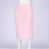 Alvivi Women's Elastic Waist Half Slip Underskirt Short Mini Skirt Slit Lace Trim Skirts Nylon Essentials Half Slip Light Pink A One Size view 3