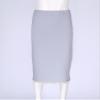 Alvivi Women's Elastic Waist Half Slip Underskirt Short Mini Skirt Slit Lace Trim Skirts Nylon Essentials Half Slip Grey A One Size view 2