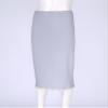 Alvivi Women's Elastic Waist Half Slip Underskirt Short Mini Skirt Slit Lace Trim Skirts Nylon Essentials Half Slip Grey A One Size view 4
