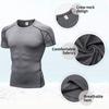 3 Pack Men's Compression Shirts Short Sleeve Workout T-Shirt Cool Dry Undershirts Baselayer Sport Cool Shirt Running Tops view 4