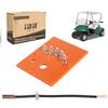 10L0L Golf Cart Speed Control Movable Wiper Contact Switch with Speed Switch Accelerator Board for EZGO Electric 1965-1981, OEM 16177-G1, 71750-75, 14898-G1 view 1