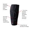 RUNTOP Shin Sleeves Guards for Rope Climbing Deadlifting Weightlifting Powerlifting Cross Fitness Training Box Jumping Leg Calf Support Men Women (7mm Black-Single (Easy Wear Version), 1 Fits Most) view 2