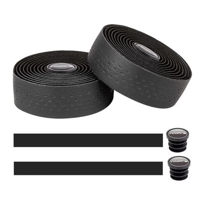 2 Pieces Bike Handle Bar Tapes Anti-Slip Wraps Belts Waterproof Shock Absorption Anti-Vibration MTB Riding Damping Accessories Rainbow