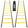 GHB Pro Agility Ladder 2 Pack Agility Training Ladder Speed 12 Rung 20ft with Carrying Bag view 1