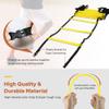 GHB Pro Agility Ladder 2 Pack Agility Training Ladder Speed 12 Rung 20ft with Carrying Bag view 2