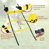 GHB Pro Agility Ladder 2 Pack Agility Training Ladder Speed 12 Rung 20ft with Carrying Bag view 3