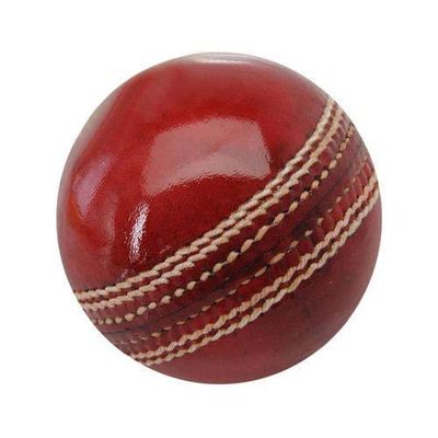 REINDEER Red Leather Club Heavy-Ball for Professional Cricket Players | Pack of 2 (150Gm-170Gm Each)