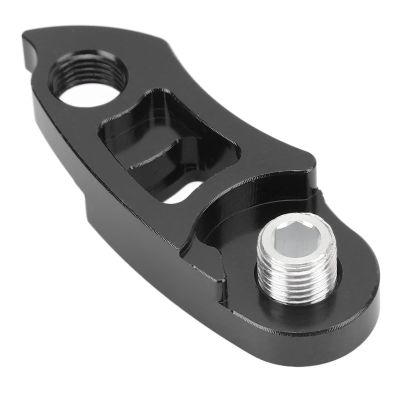 Bike Rear Derailleur Hanger Extender Aluminum Alloy Cassette Extender for Mountain Bike Gear Capacity Expansion 41mm Extension for Large Cassette (Black)