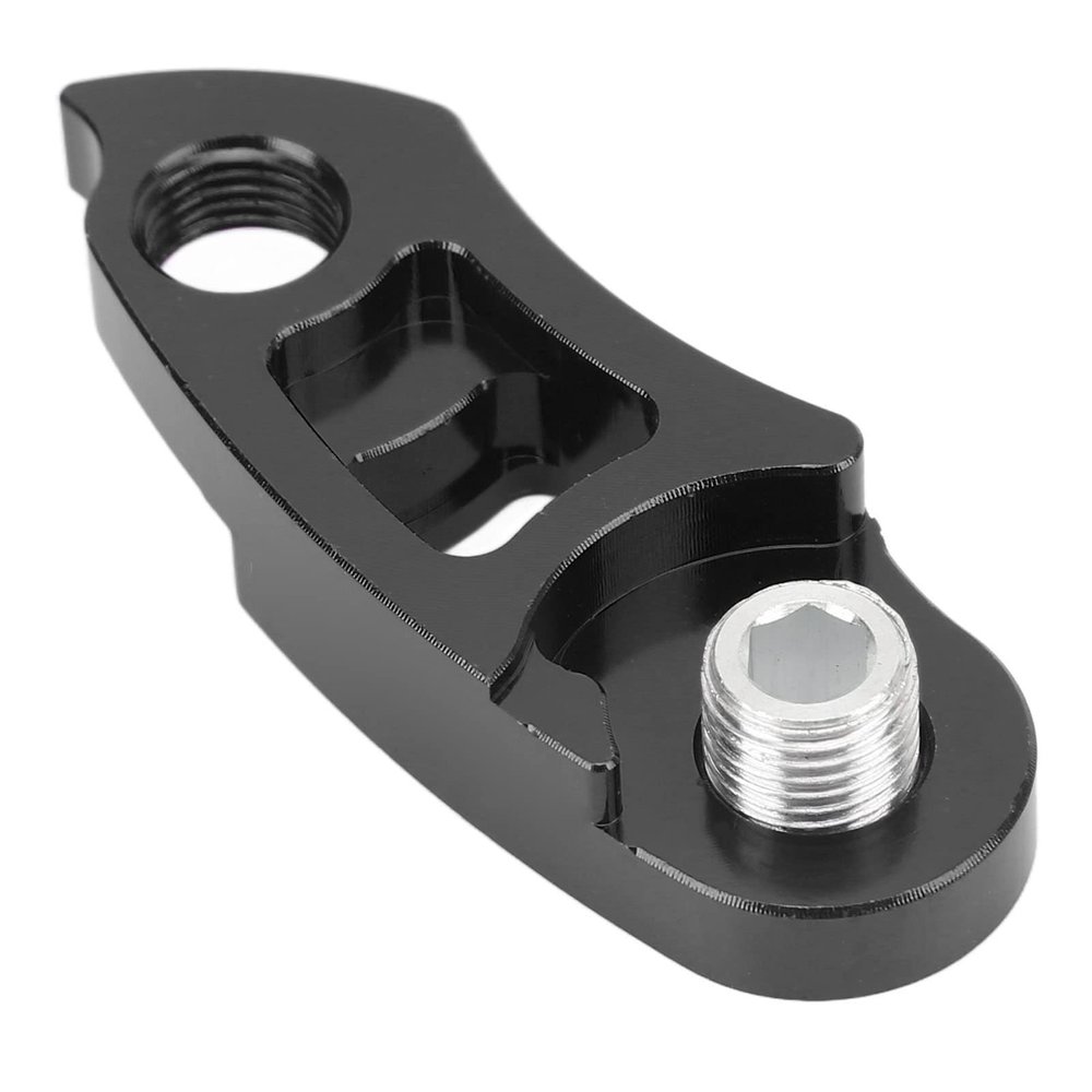 Bike Rear Derailleur Hanger Extender Aluminum Alloy Cassette Extender for Mountain Bike Gear Capacity Expansion 41mm Extension for Large Cassette (Black)