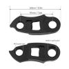 Bike Rear Derailleur Hanger Extender Aluminum Alloy Cassette Extender for Mountain Bike Gear Capacity Expansion 41mm Extension for Large Cassette (Black) view 2