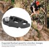 Bike Rear Derailleur Hanger Extender Aluminum Alloy Cassette Extender for Mountain Bike Gear Capacity Expansion 41mm Extension for Large Cassette (Black) view 3