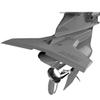 STINGRAY HYDROFOILS - Classic Senior 2 Hydrofoils for 40-300 hp (Grey) - Stabilizer Fins for Outboard/Outdrive Motors - Made in The USA view 1