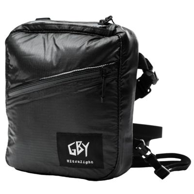 Ultralight EDC Cross-Body Shoulder Bag that fits a 9mm Handgun Law Enforcement Approved, Concealed Carry