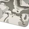 Anti-Slip High-End Thick and Durable TPE Yoga Mat with Travel Straps Included - Gray Camouflage + Waist Trimmer (X-Large, Red) view 4