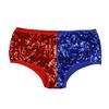 DC Comics Harley Quinn Costume Womens Suicide Squad Sequin Underwear (X-Large) Multicolored view 1