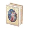 Guardian Angel White Wood Rectangular Rosary Box, 2"x2.75" view 1