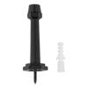 National Hardware N830-530 Powell Door Stop in Matte Black, 3" view 4