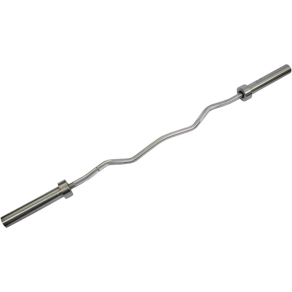 Signature Fitness Olympic Barbell Curl Barbell for Weightlifting and Powerlifting Barbell
