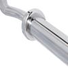 Signature Fitness Olympic Barbell Curl Barbell for Weightlifting and Powerlifting Barbell view 3