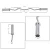 Signature Fitness Olympic Barbell Curl Barbell for Weightlifting and Powerlifting Barbell view 4
