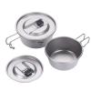 ATiAP Sierra Cup Bowl Pot Titanium Bowl Cookware 350ML 520ML for Outdoor Camping Hiking Picnic BBQ (350ML) view 4