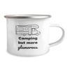 Enamel Camping Mug Funny Glamping Camp Style Mug view 2