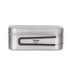 ATiAP Titanium Bento Lunch Box Set Mess Kit with Lid Handle Bag 1200ML 800ML with Airtight Lid Seal and Cover Foldable Handle view 1