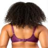 PARFAIT Shea Side Support Plunge Bra, 32E, BlackBerry view 4