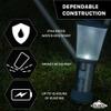 Cascade Mountain Tech 500-Lumen IPX4 Water-Resistant LED Flashlight Lantern with 3 Light Modes for Outdoor and Emergency Use - 3 Pack,Black view 2