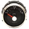 Faria Boat Volt Gauge VBC615A | 2 Inch Silver/Black view 1