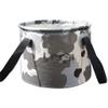 Collapsible Bucket 5 Gallon, Multifunctional Portable Collapsible Fishing Bucket, Wash Basin Folding Bucket, Water Container for Fishing, Camping, Gardening (Color : Camouflage) view 1