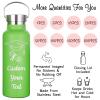 Personalized Water Bottles Bulk for Kids Women Men Engraved Name Text,Custom Insulated Water Bottle with Straw - 26oz/12oz view 4