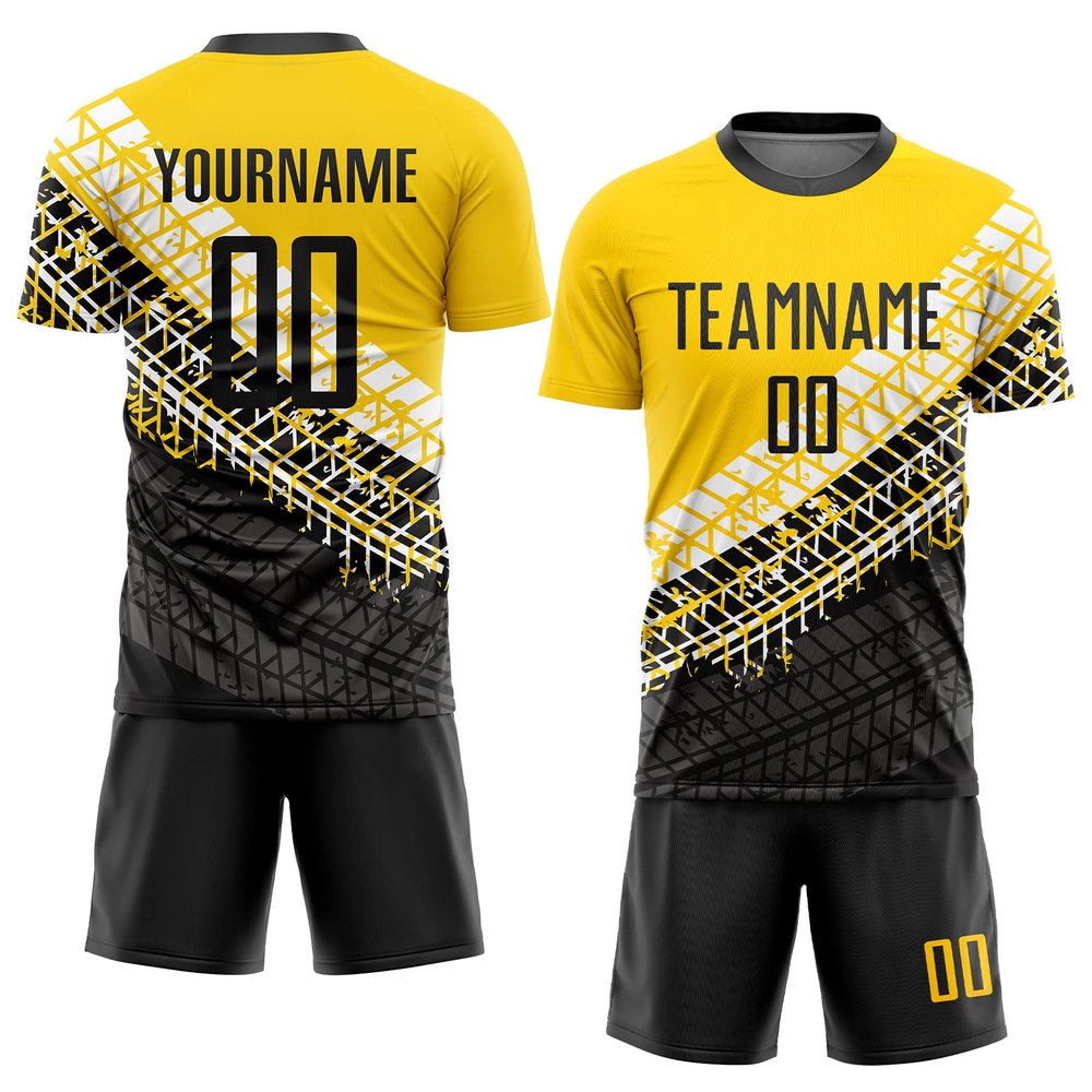 Custom Soccer Jerseys Set Personalized Short with Pocket, Soccer Shirt Printed Name&Number&Logo