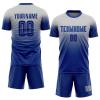 Custom Soccer Jersey Uniform for Men Women Boy Personalized Shirt and Shorts with Pocket view 1