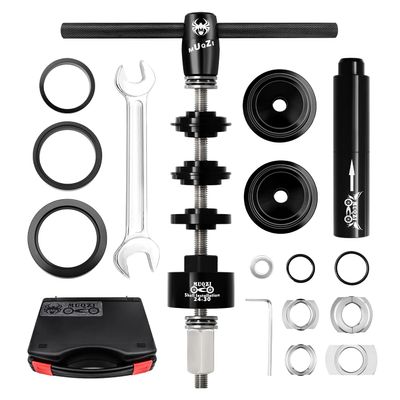MUQZI Bicycle Bottom Bracket Install Removal Tool Kit Bike BB86/BB30/BB91/BB92/PF30 Bottom Bracket Bearing and Headset Press Installation Tool, Black