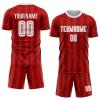 Custom High School Soccer Jerseys Set Personalized Soccer Shirt Printed Name&Number&Logo view 1