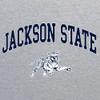 AL03 - Jackson State Tigers Arch Logo Long Sleeve T Shirt - Small - Sport Grey view 3