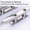 Boat Cleat Open Base Boat Cleat, Dock Cleat All 316 Stainless Steel Boat Mooring Accessories, Include Installation Accessories Screws (4 inch-4PCS) view 3