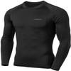 TSLA Men's UPF 50+ Compression Shirts, Cool Dry Long Sleeve Athletic Tops, Sports Baselayer Workout Shirt, Athletic Black, Small view 1