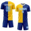 Custom Soccer Jerseys Set Personalized Short with Pocket, Soccer Shirt Printed Name&Number&Logo view 1