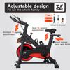 PayLessHere Exercise Bike Indoor Cycling Bike Stationary,Fitness Training Bike with Comfortable Seat Cushion,LCD Monitor Workout bike for Home Cardio Workout Fitness Machine,Black view 2