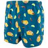ROCK ATOLL Men's Fun Beagle Dog Shark Raccoon Pig Bison Print Boxer Shorts S-XXL (Medium, Blue Taco Boxers) view 3