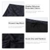 K898 Men's Square Leg Swimming Jammer Shorts UPF50+,Men Swimsuit Swim Jammers Fabric Shape Retention (Black Camo,S) view 4