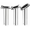 3Pcs 316 Stainless Steel Fishing Rod Holders, 15 30 90 Degree Heavy Duty Flush Mount Sunshine Resistant Rod Holders for Marine Yacht Boat view 1