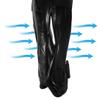 Hagan Hockey H-5.0 Shin Pad Adjustable Gear for Enhanced Agility and Durable Protection in DEK Street and Ball Hockey Indoor Outdoor Play - Green: Senior 13-15" view 2