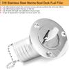 TANFEI 316 Stainless Steel Marine Boat Deck Fuel Filler Keyless Cap for Boat Yacht (2 inch (50mm)) view 4