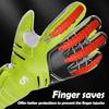 Sportout Youth&Adult Goalie Goalkeeper Gloves,Strong Grip for The Toughest Saves, with Finger Spines to Give Splendid Protection to Prevent Injuries, 3 Colors (Green, 7) view 2