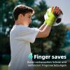 Sportout Youth&Adult Goalie Goalkeeper Gloves,Strong Grip for The Toughest Saves, with Finger Spines to Give Splendid Protection to Prevent Injuries, 3 Colors (Green, 7) view 4
