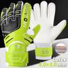 Sportout Youth&Adult Goalie Goalkeeper Gloves,Strong Grip for The Toughest Saves, with Finger Spines to Give Splendid Protection to Prevent Injuries,3 Colors (Green, 9) view 2